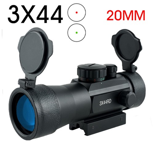 3x44 tactical red - tactical, green