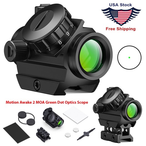 Motion awake red dot sight - red, 2